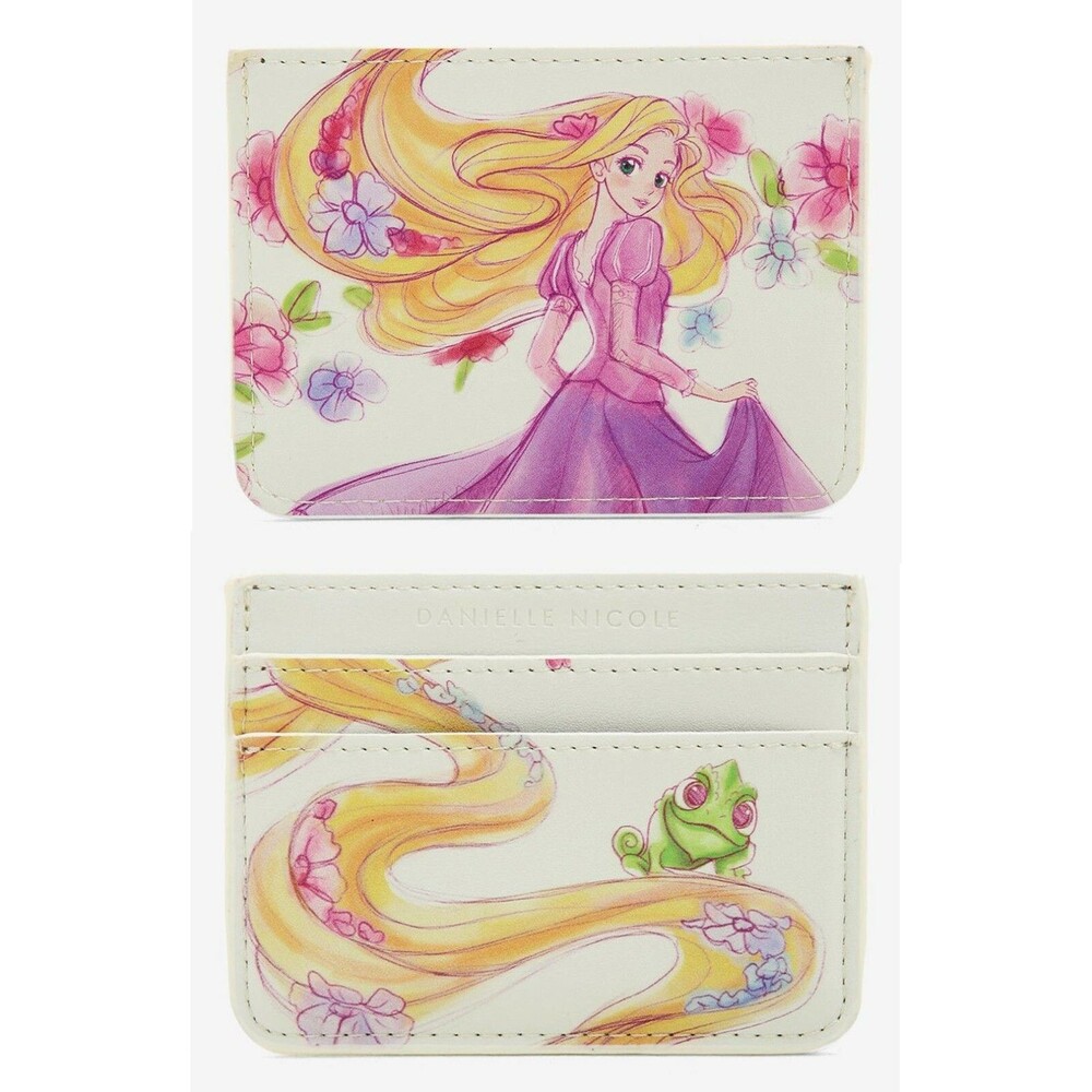 Disney Loungefly Danielle Nicole Rapunzel & Pascal Bag Wallet/Card Holder NEW